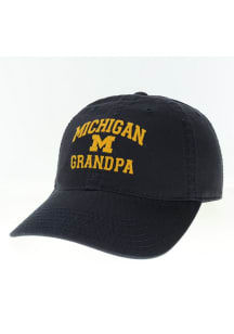 Legacy Michigan Wolverines EZA Twill Adjustable Adjustable Hat - Navy Blue