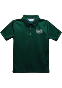 Vive La Fete Ohio Bobcats Youth Green Team Short Sleeve Polo Shirt