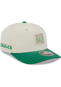 New Era Philadelphia Eagles White 2026 NFL Training Camp JR Stretch 9SEVENTY Youth Adjustable Hat
