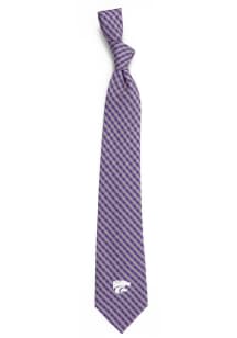 K-State Wildcats Gingham Mens Tie
