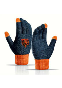 Chicago Bears Knit Mens Gloves