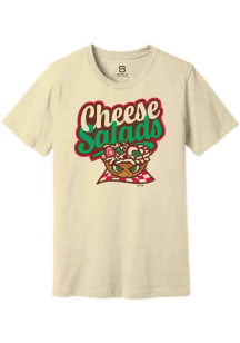 Summit Sportswear Akron RubberDucks Natural Cheese Salads Theme Night 2025 Short Sleeve T Shirt