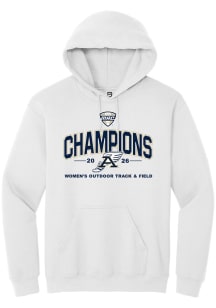 Summit Sportswear Akron Zips Mens White MAC 2026 Women's Outdoor Track & Field Champions Long Slee..