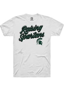 Summit Sportswear Michigan State Spartans White RAISING MASCOTS Short Sleeve T Shirt