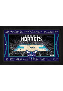 Charlotte Hornets Signature Court  Picture Frame - Purple