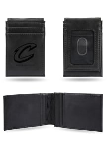 Cleveland Cavaliers Laser Engraved Mens Bifold Wallet