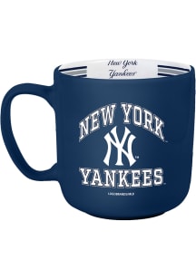 New York Yankees Stripe Ceramic Mug - Blue