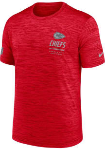 Nike Kansas City Chiefs Red Sideline Short Sleeve T Shirt