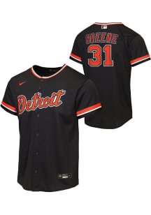 Riley Greene  Nike Detroit Tigers Youth Navy Blue Alt 1 Baseline Jersey