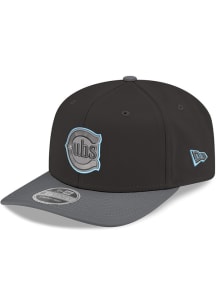 New Era Chicago Cubs Color Pop 9SEVENTY Stretch Snap Adjustable Hat - Black
