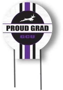 Grand Canyon Antelopes KH Sports Fan 20x20 Circle Yard Sign with Stakes Proud Grad Yard Sign - Whi..