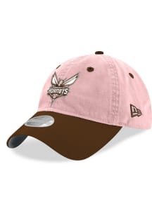 New Era Charlotte Hornets Pink 2T 9TWENTY Womens Adjustable Hat