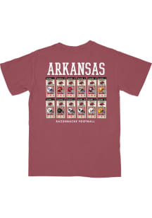 B-Unlimited Arkansas Razorbacks Cardinal 2026 Football Schedule Short Sleeve T Shirt