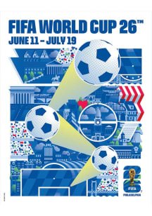 Logo Brands FIFA Philadelphia 2026 World Cup Poster Magnet