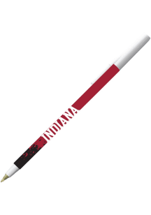 Indiana Hoosiers Single Superball Pen - Crimson