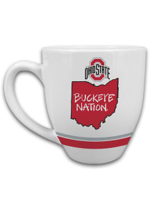 Ohio State Buckeyes 16oz Fan Ceramic Mug - Red