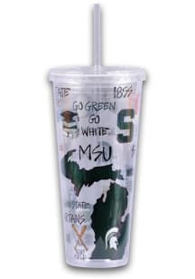 Michigan State Spartans 22 oz. Straw Tumbler