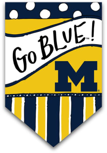 Michigan Wolverines 2-Sided Garden Flag - Blue
