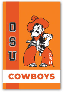 Oklahoma State Cowboys 2-Sided Garden Flag - Orange