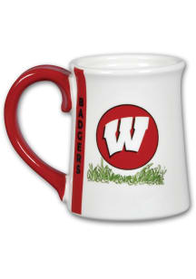Wisconsin Badgers 16oz Traditions Ceramic Mug - Red