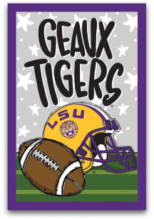 LSU Tigers 2-Sided Garden Flag - Purple
