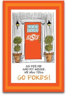 Oklahoma State Cowboys 2-Sided Design Garden Flag - Orange