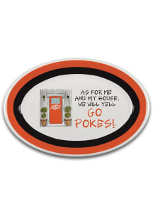 Oklahoma State Cowboys 18 inch X 12 inch Serving Tray