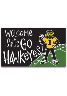 Iowa Hawkeyes Door Door Mat