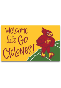 Iowa State Cyclones Door Door Mat