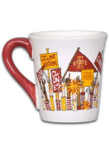 Iowa State Cyclones Cheer Ceramic Mug - Red