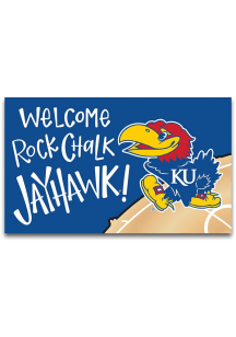Kansas Jayhawks Door Door Mat