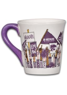K-State Wildcats Cheer Ceramic Mug - Purple