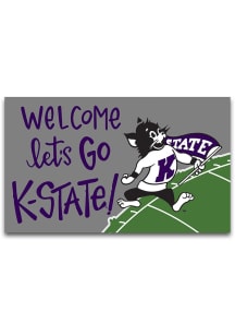 K-State Wildcats Door Door Mat