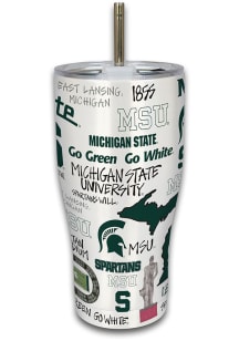 Michigan State Spartans Stainless Stainless Steel Tumbler - Green