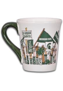 Michigan State Spartans Cheer Ceramic Mug - Green