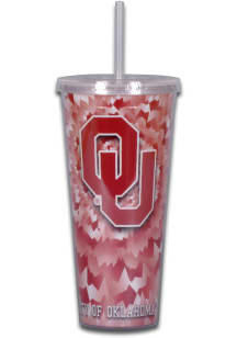 Oklahoma Sooners Tie Dye Tumbler - Red