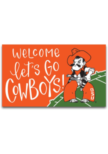 Oklahoma State Cowboys Door Door Mat