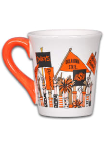 Oklahoma State Cowboys Cheer Ceramic Mug - Orange