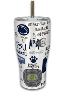 Penn State Nittany Lions Stainless Stainless Steel Tumbler - Navy Blue