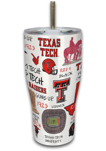 Texas Tech Red Raiders Stainless Stainless Steel Tumbler - Red