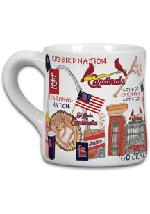 St Louis Cardinals Icon Ceramic Mug - Red