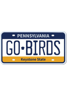 Philadelphia Go Birds Pennsylvania License Plate Stickers - Navy Blue