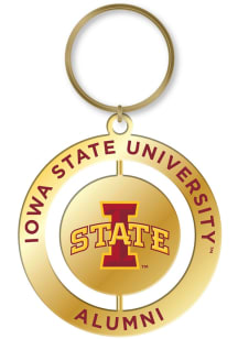 Iowa State Cyclones Alumni Spinner Keychain - Cardinal