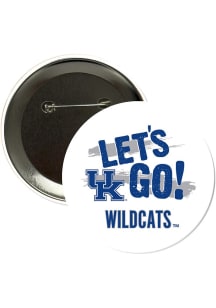 Kentucky Wildcats 3" Lets Go Button - Light Blue