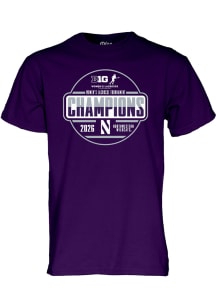 Blue 84 Northwestern Wildcats Purple 2026 Big Ten Women's Lacrosse Tournament Champions Locker Roo..