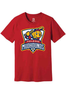Summit Sportswear Toledo Mud Hens Red Mud Hounds Theme Night 2025 Short Sleeve T Shirt