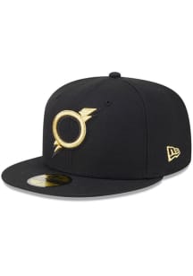 New Era Omaha Storm Chasers Mens Black 2026 MiLB AC 59FIFTY Fitted Hat