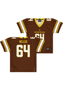 Nolan Miller  Campus Ink Western Michigan Broncos Brown NIL Football Jersey