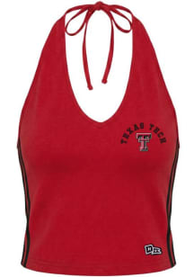 Hype and Vice Texas Tech Red Raiders Womens Red Cheer Halter Tank Top