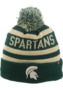 Zephyr Michigan State Spartans Green Klammer Mens Knit Hat